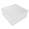 Taartdoos 35x35x15cm. Wit 50st