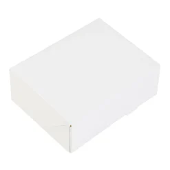 Taartdoos 12x9,5x4,5cm. Wit 50st