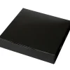 Taartdoos 25x25x5cm. Zwart 3st