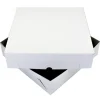 Taartdoos Zwanenhals 36x36x9cm. Wit 50st