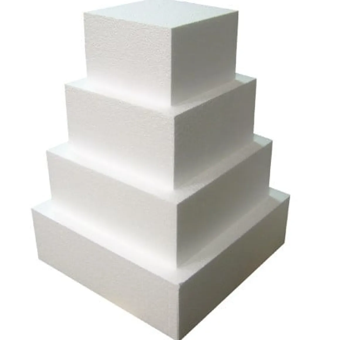 Taart Dummy vierkant 5cm - 7,5x7,5cm