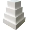 Taart Dummy vierkant 10cm - 20x20cm
