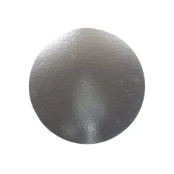 Taartkarton Zilver/Wit Ø24cm per stuk