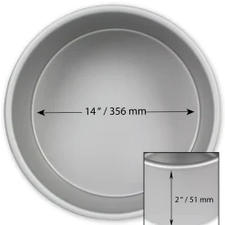 Taartpan PME rond Ø35,5 x 5cm