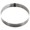 Taartring RVS Ø16x2,5cm