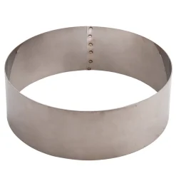 Taartring RVS Ø22x5cm
