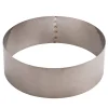 Taartring RVS Ø24x5cm