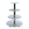 Taartstandaard Aluminium New York 4 etages