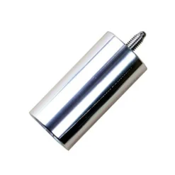 Taartstandaard los onderdeel aluminium tussenstuk 82 mm
