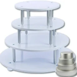 Taartstandaard Stapel Rond 4 etages