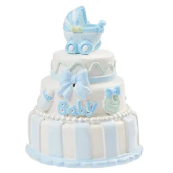 Taarttopper Baby Boy Taart Polystone 7,5cm