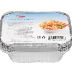 Tala Aluminium Bakvorm met Deksel 15x12x5cm Set/10