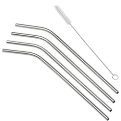 Tala Rietjes RVS met Borstel Set/4