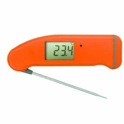 Thermometer Geijkt -50°C tot + 300°C.Thermapen Oranje