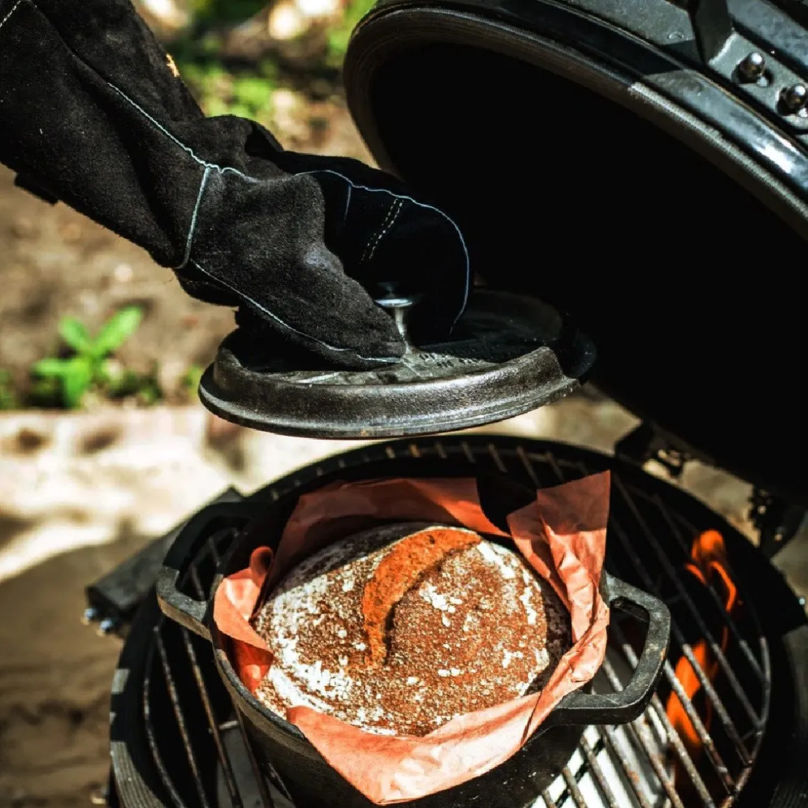 The Windmill BBQ Pan Gietijzer Ø20cm (2,1L)