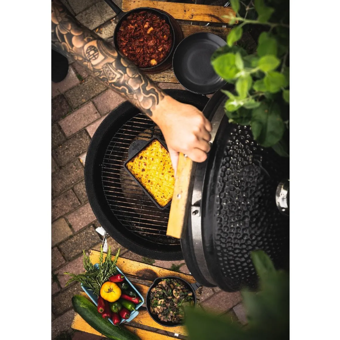 The Windmill Ovenschaal Gietijzer 26x15x5cm