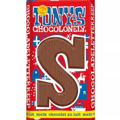 Tony's Chocolonely Letterreep Melk - S - 180g