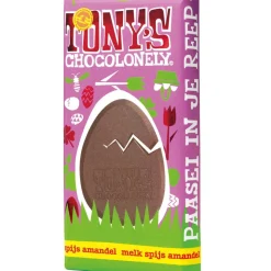 Tony's Chocolonely Paasreep Melk / Spijs / Nootjes 180g