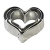 Uitstekerset Hart Ø3,5-6,5cm Set/3