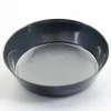 Vlaaipan gesiliconeerd (harde mokka) Ø75x13mm