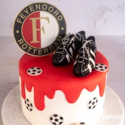Voetbalschildje Suiker Ø25mm 12st.