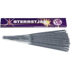Vuurwerk Sterretjes 30cm 50st.