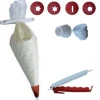 Wegwerp Spuitjes- spuitzakken (34cm) set/17
