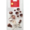 Wilton Chocolade Holvorm Halve Bollen (6x)**