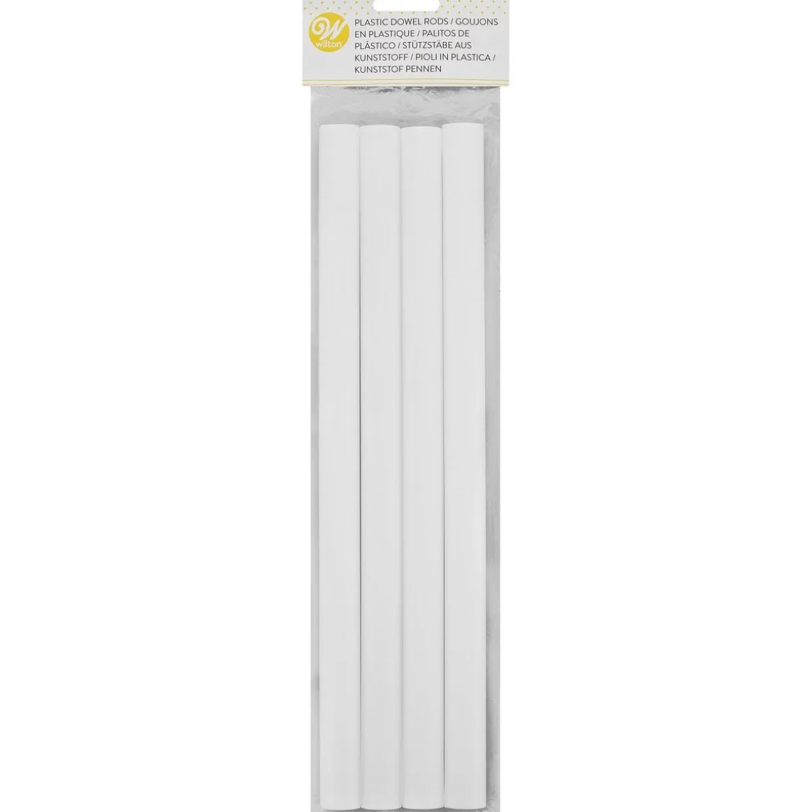 Wilton Dowel Rods Plastic 32cm / 4st.
