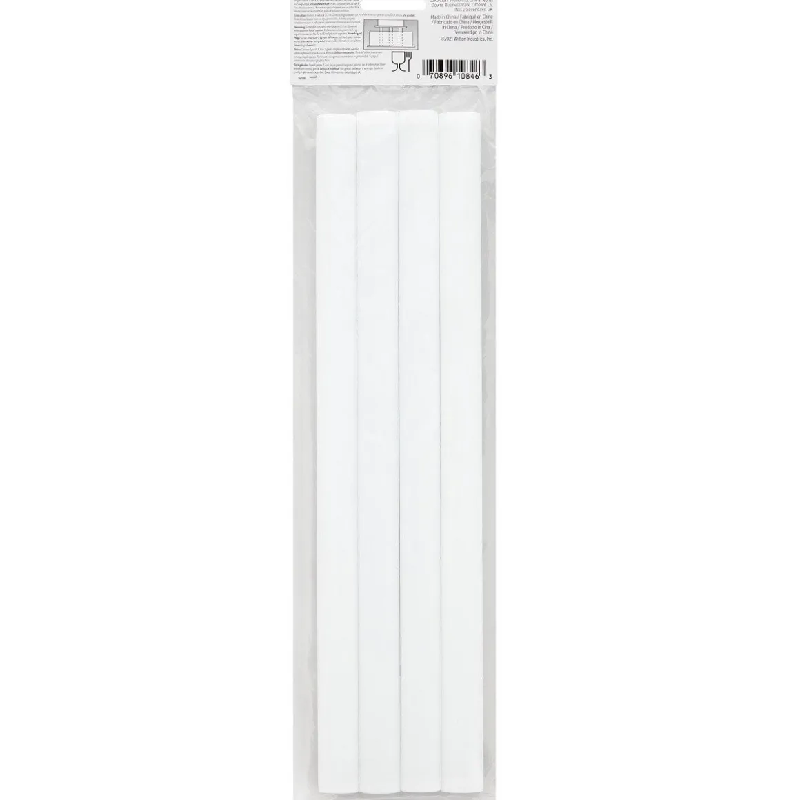 Wilton Dowel Rods Plastic 32cm / 4st.