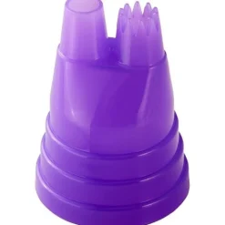 Wilton Duo-Spuitmondje Ster/Glad en 2 Spuitzakken**