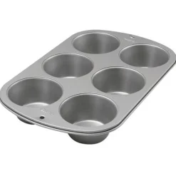 Wilton Muffin / Cupcake Bakvorm Jumbo 6 stuks