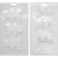 Wilton Plastic Bonbonvorm Choco Bomb Gingerbread Set/2