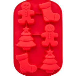 Wilton Siliconen Bakvorm Sok-Gingerbread-Kerstboom (6)