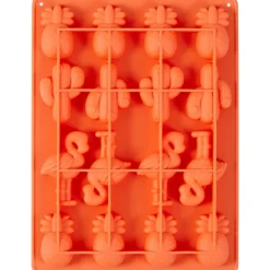 Wilton Siliconen Candy Mold Ananas/Cactus/Flamingo