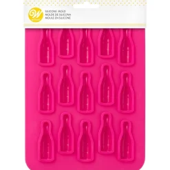 Wilton Siliconen Candy Mold Champagneflessen