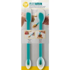 Wilton Siliconen Spatels met Lepel 28cm 2st