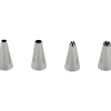 Wilton Spuitmondje Set/4 #010 #012 #021 #032
