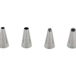 Wilton Spuitmondje Set/4 #010 #012 #021 #032