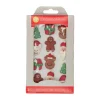 Wilton Suikerdecoratie Kerst 12st.