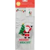 Wilton Traktatiezakjes Kerstman Merry & Bright 20st