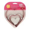 Wilton Uitsteker Nesting Hart Set/4