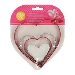Wilton Uitsteker Nesting Hart Set/4