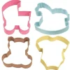 Wilton Uitstekerset Baby Thema 4 stuks