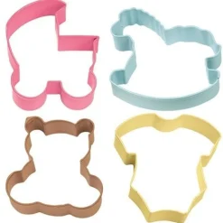 Wilton Uitstekerset Baby Thema 4 stuks