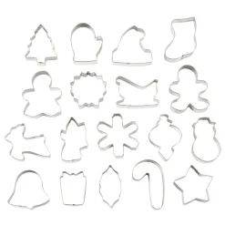 Wilton Uitstekers Kerst Assortiment Set/18
