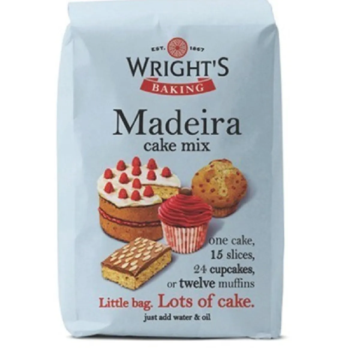 Wright's Madeira Cakemix 500g**